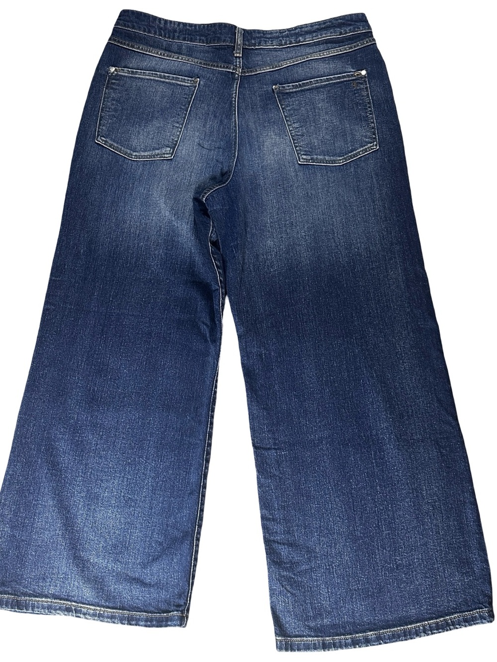 Pilcro Anthropologie Size 32 High Rise Wide Leg Dark Wash Jeans - Picture 3 of 12